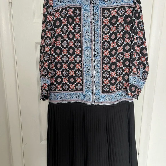 Sandro Rjoel Printed Midi Dress - Picture 5 of 11